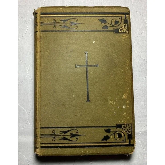Antique 1874 The Life of Christ Hardcover Book Frederic Farrar Hurst & Company - Picture 1 of 16